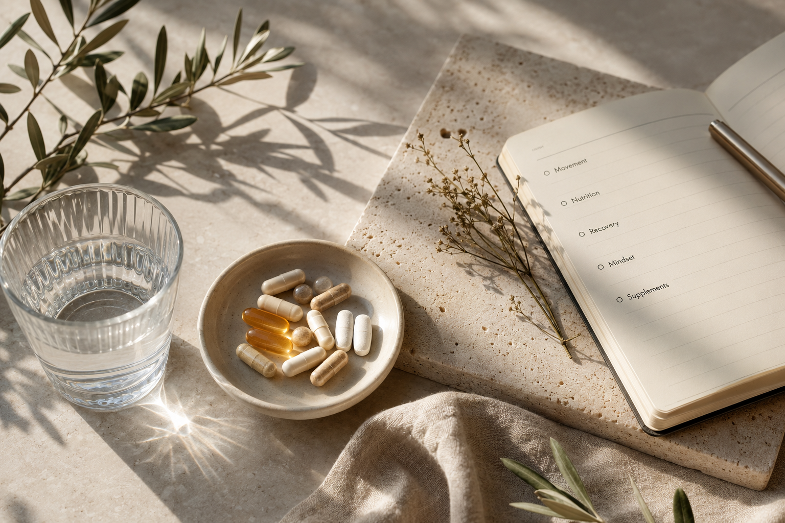 The best supplement routine for healthy ageing in your 30s, 40s and 50s