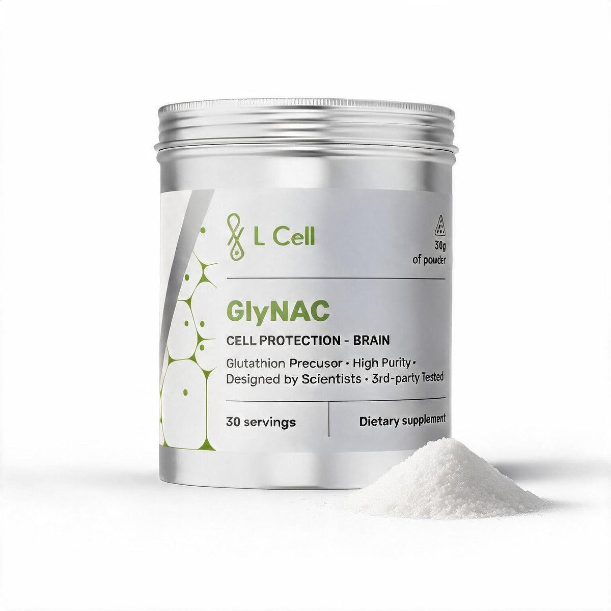GlyNAC Powder 30g (30 servings, 99% purity)
