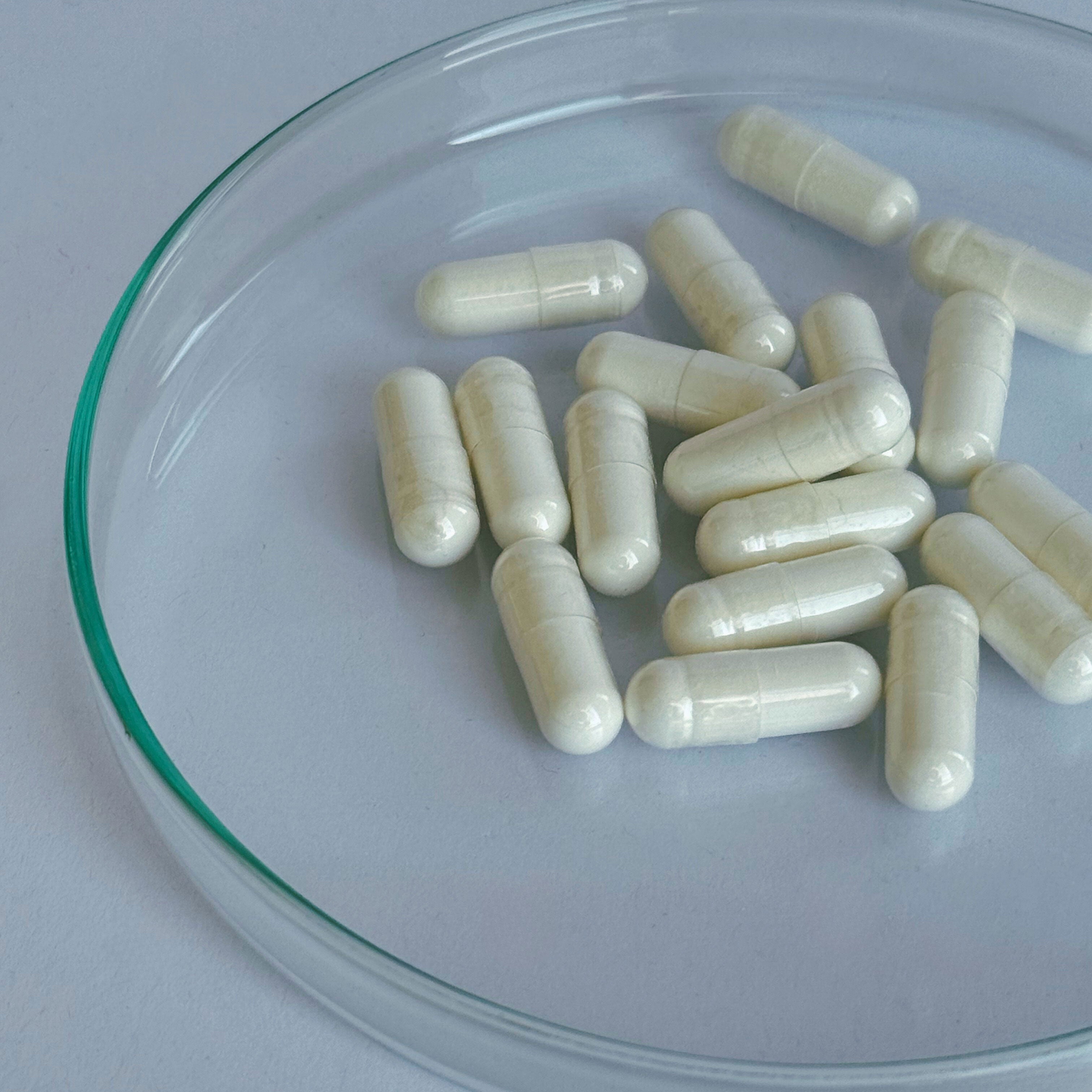 Magnesium Glycinate Capsules 500mg (30 servings, 90 caps)