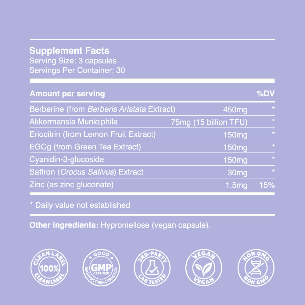 GLP Formula (30 servings, 90 capsules)