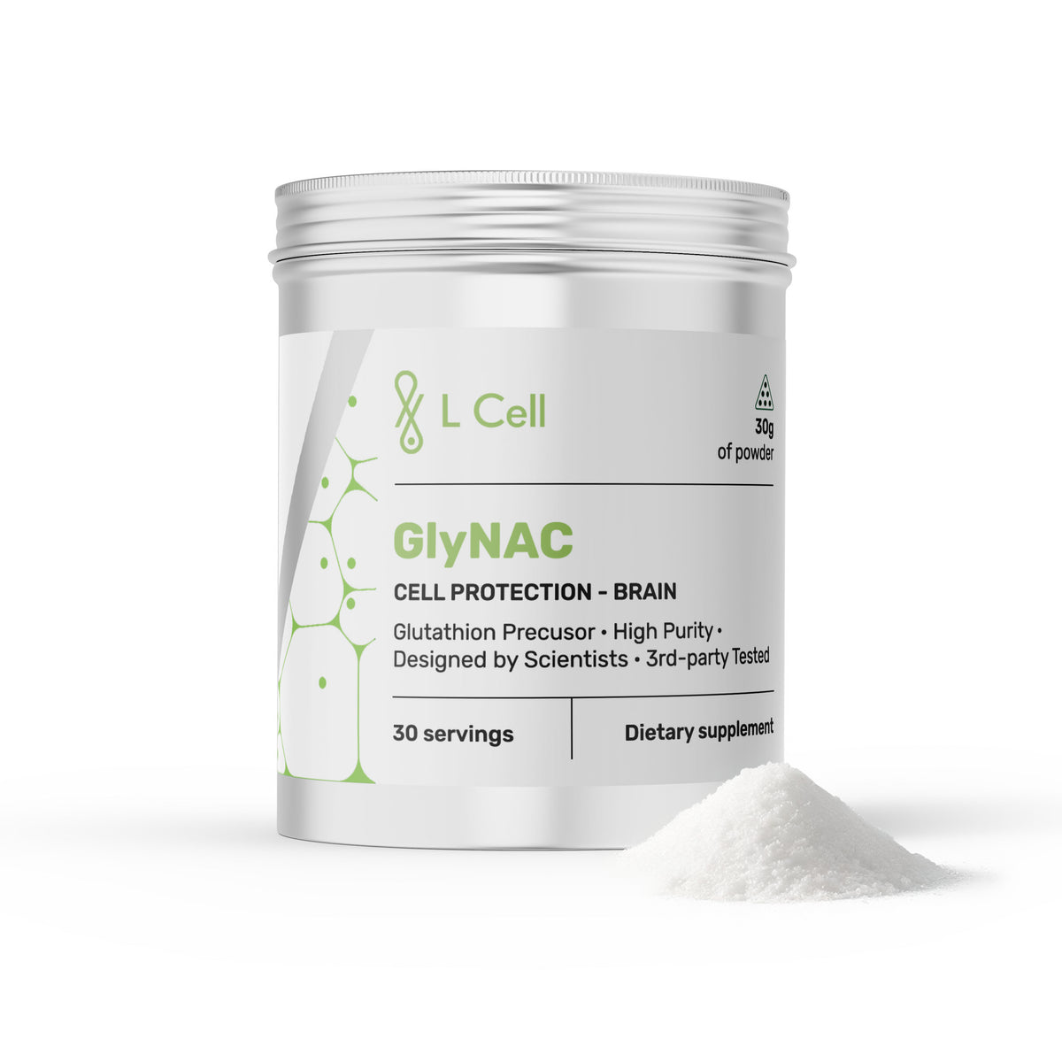GlyNAC Powder 30g (30 servings, 99% purity)