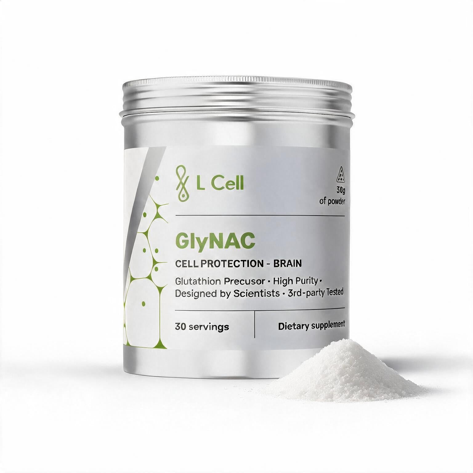 GlyNAC Powder 30g (30 servings, 99% purity)