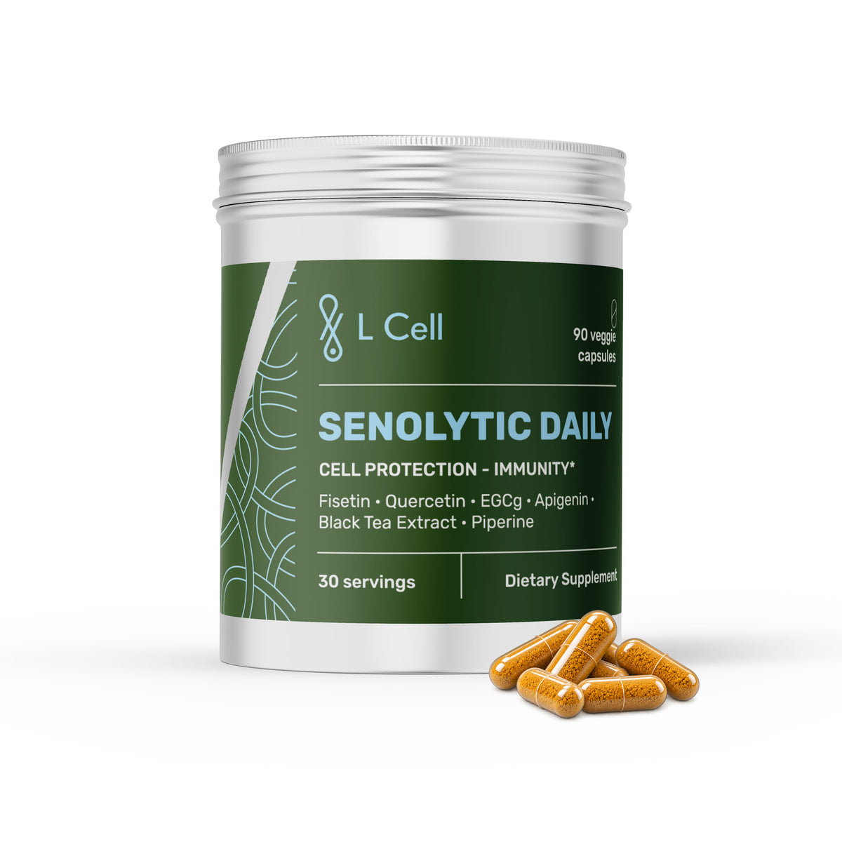 Senolytic Daily Formula (30 servings, 90 capsules)