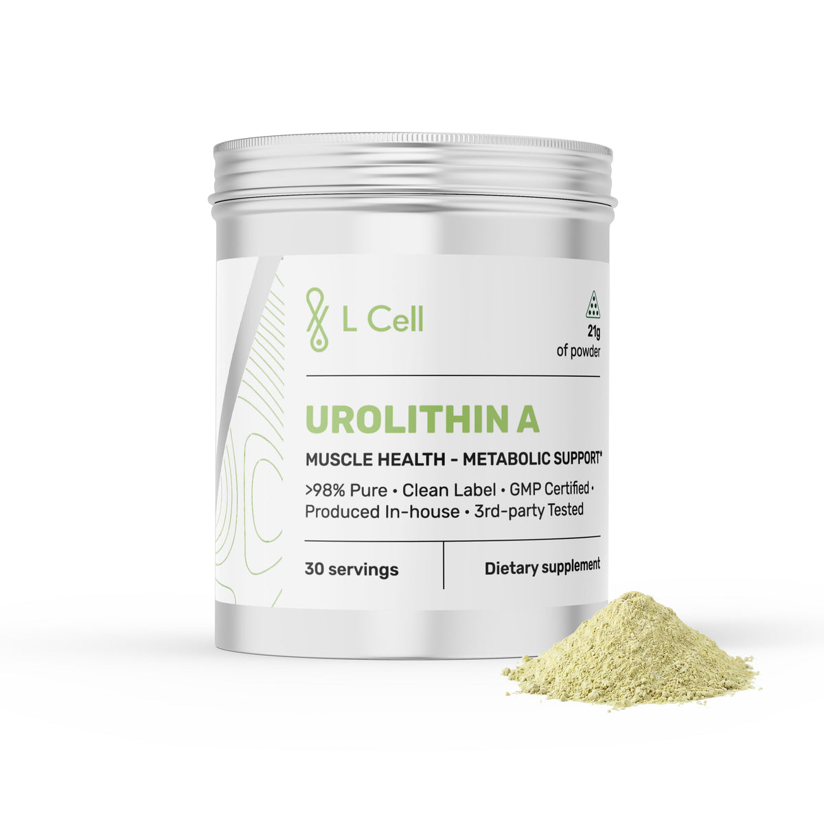 Urolithin A Powder 21g (30 servings, >98% purity)